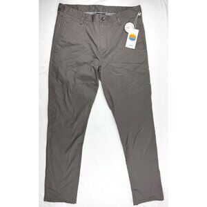 NWT Vuori Collins Chino Mens Twill Pants Size 33 Cocoa Stretch Travel Office